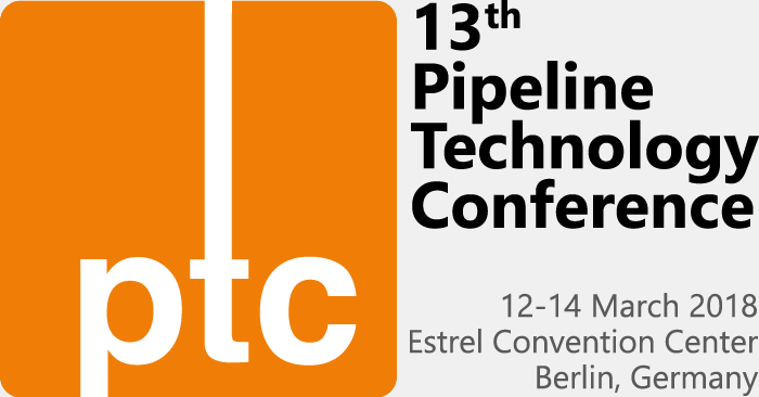 13th Pipeline Technology Conference (PTC). 12-14 March 2018, Estrel Convention Center, Berlin, Germany