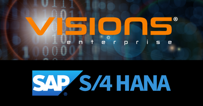 Visions Enterprise® 5 Achieves SAP-Certified Integration with SAP S 4HANA®